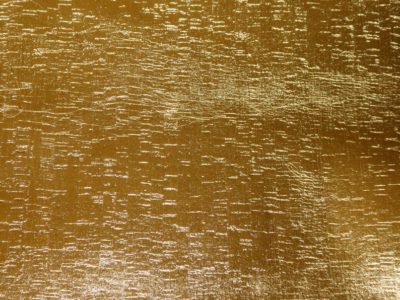 Metallic Cork 3-4-5 or 6 sq ft Solid GOLD Metallic Cork image 1