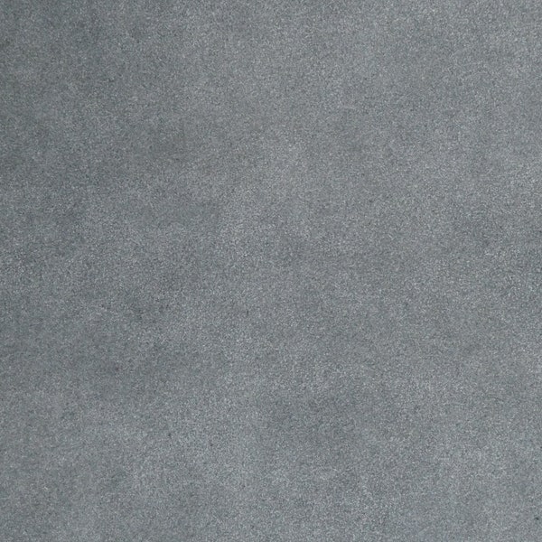 Suede 8"x10" CHARCOAL GRAY / Grey Suede Cowhide Leather 3.5-4 oz / 1.4-1.6 mm PeggySueAlso E2825-03