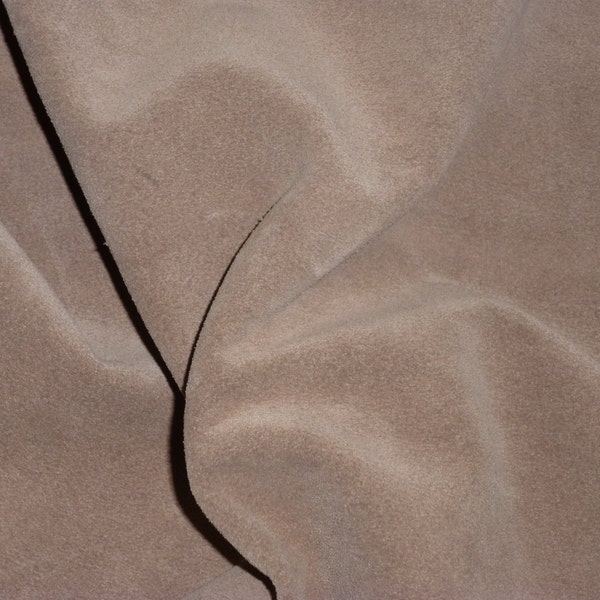 Suede 12"x12" SANDY BROWN Suede Cowhide Leather 2-2.5 oz / 0.8-1 mm PeggySueAlso® E2827-08