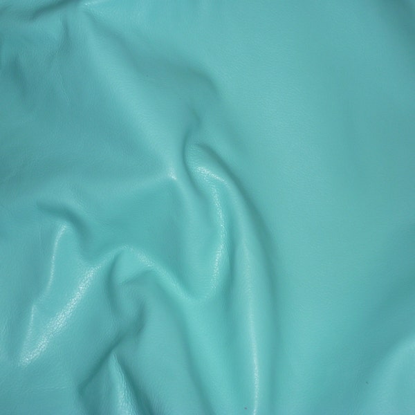 Divine 12"x12" ROBIN EGG Blue Top grain Cowhide Leather  2-2.5 oz / .8-1 mm PeggySueAlso®  E2885-39  hides available