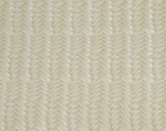 Braided Fishtail 8"x10" CREAM Italian Cowhide Leather 2.5-3 oz / 1-1.2 mm PeggySueAlso E3160-06 hides available