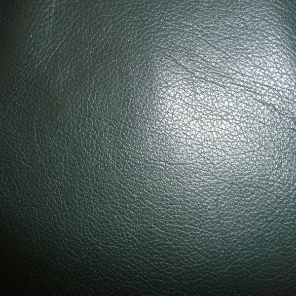 Divine 12"x12" FOREST Green Top Grain Cowhide Leather 2-2.5 oz/.8-1 mm PeggySueAlso E2885-19  hides available