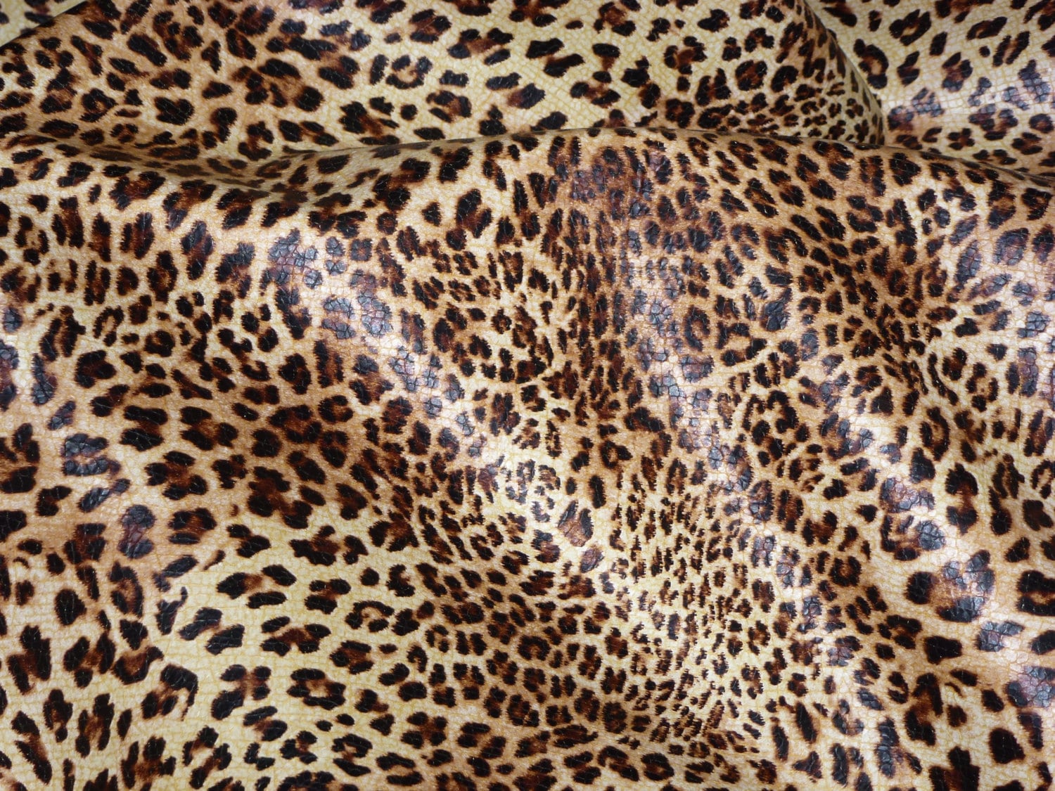 Leather 8"x10" Original SOFT Banana Leopard Print on BANANA…