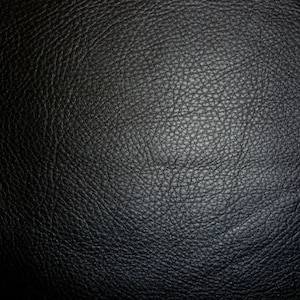 King 12x12 BLACK Pebbly Grain Buttery Soft Full Grain Cowhide Leather 3 ...