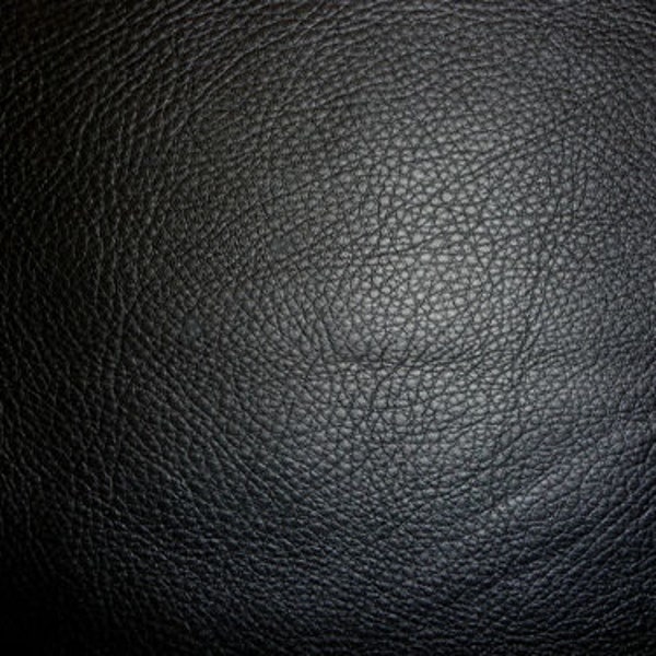 King 12"x12" BLACK Pebbly Grain buttery Soft Full grain Cowhide Leather 3-3.25oz / 1.2-1.3mm PeggySueAlso® E2881-07  Hides Available