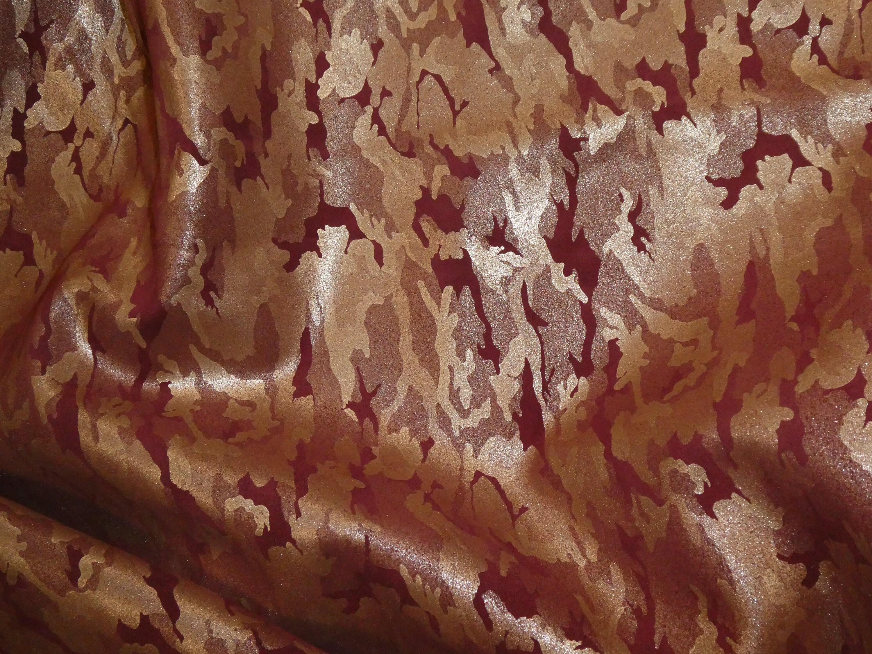 gold camo pants