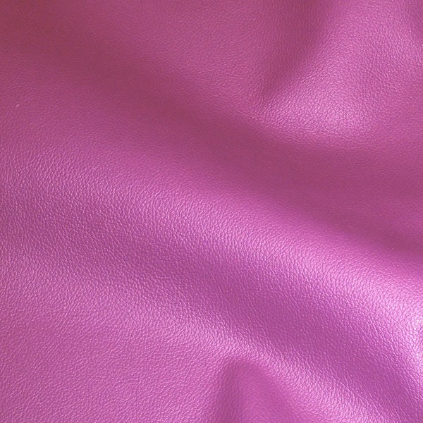 Divine 12"x12" Dark MAGENTA Purple soft top grain Cowhide Leather  2-2.5oz / .8-1mm  PeggySueAlso E2885-25 hides available