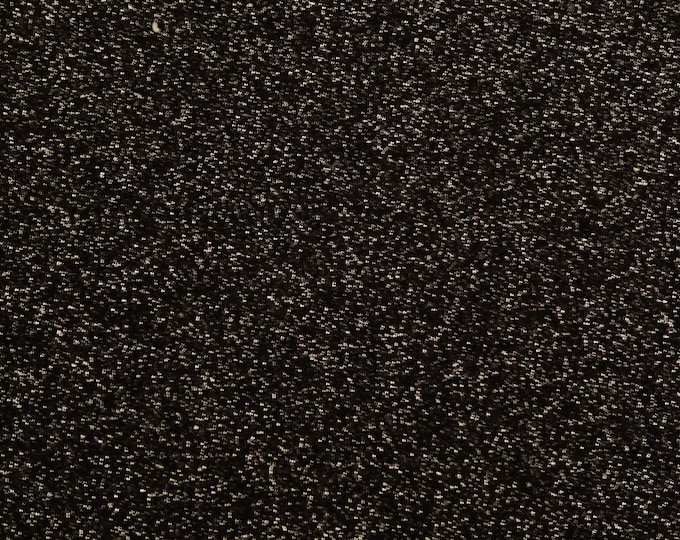 Fine GLITTER 2 pieces 4"x6" BLACK applied to Black Cowhide Leather THiCK 5 oz/ 2 mm PeggySueAlso® E4355-35