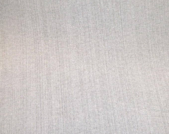 Denim 12"x12" ASH white gray Washed Drill Denim Fabric applied to leather Thick 6 oz/2.4mm PeggySueAlso® E5612-27