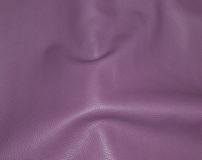 Imperial 8"x10" AMETHYST PURPLE Finished Pebble Grain Thick Italian Cowhide Leather 3.75-4oz/1.5-1.6 mm PeggySueAlso E3205-07