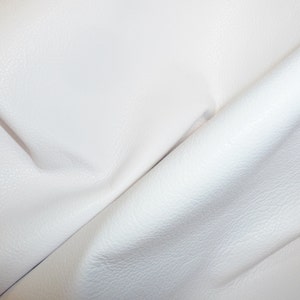 Divine 8"x10" Bright WHITE Top Grain Cowhide Leather 2.5 oz / 1 mm Available in Hides PeggySueAlso® E2885-29 Hides Available Devine
