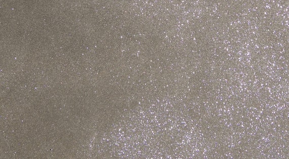 Dazzle 8"x10" Silver on STORMY TAUPE Suede Cowhide leather 2.5 oz / 1 mm PeggySueAlso® E8300-14 hides available