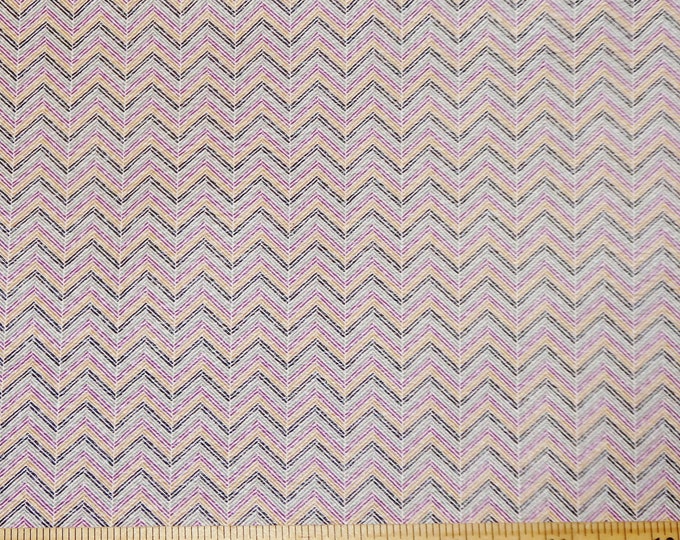 Leather 12"x12" Multicolored SHARP CHEVRON applied to Leather Gray Purple Black Flesh 3-3.5oz /1.2-1.4 mm PeggySueAlso E2505-06