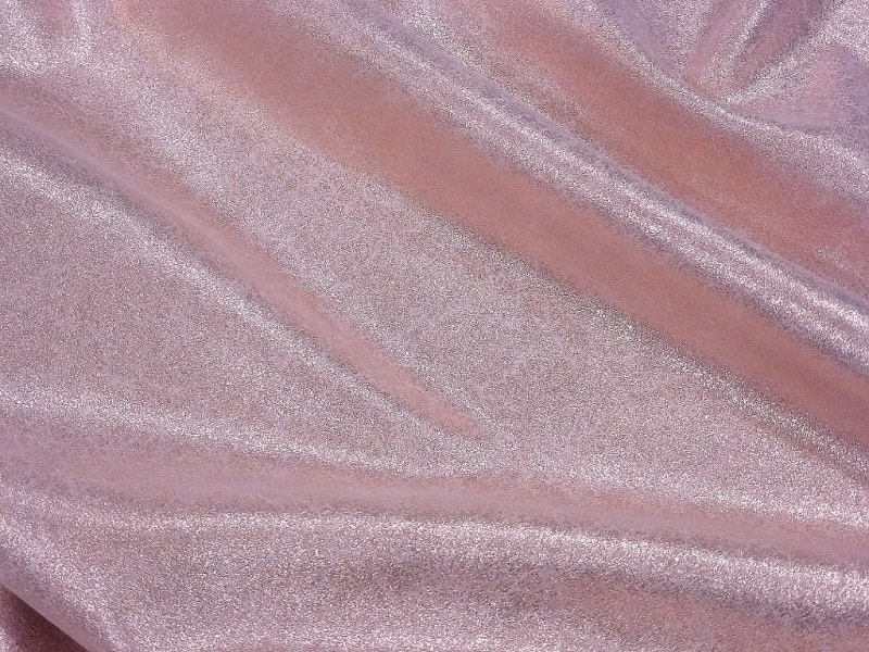 Leather 8"x10" Vintage Crackle ROSE Gold Metallic on PASTEL…