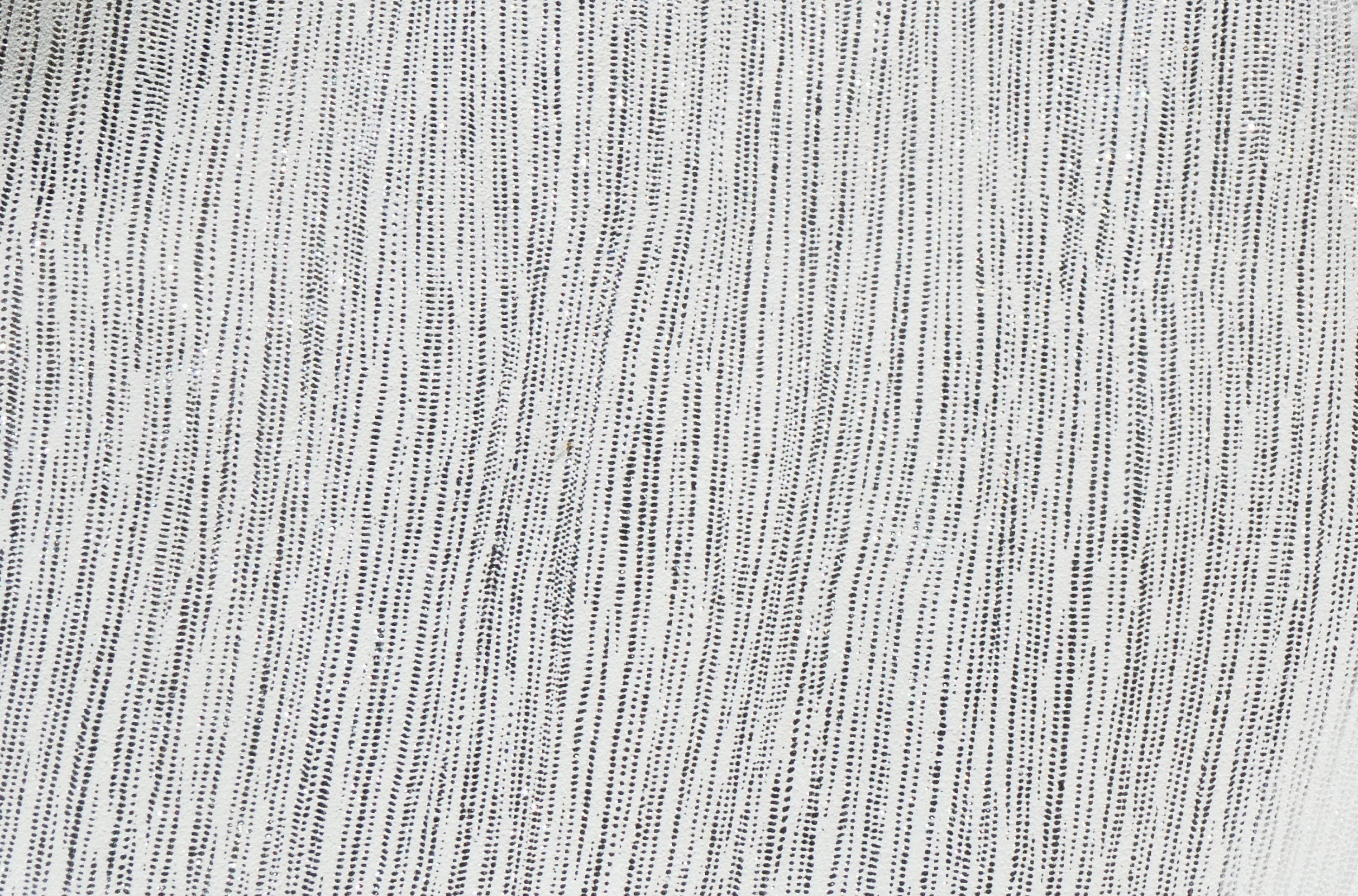 Rainy Day 8x10 SILVER Metallic Stripes on Off white SUEDE Cowhide 3 oz ...