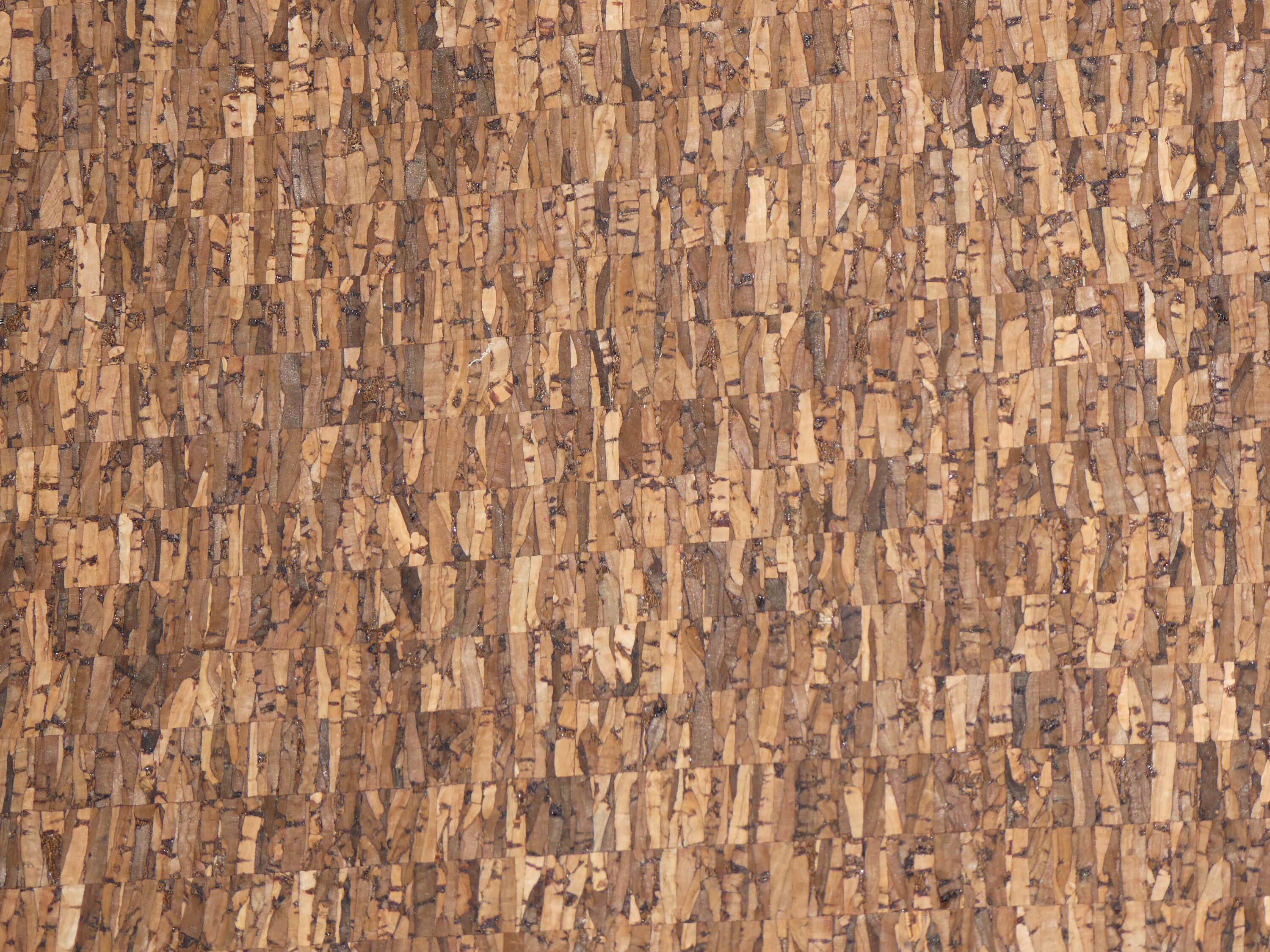 Slightly Flawed Cork on Leather 8x10 CORK BOARD Print applied to