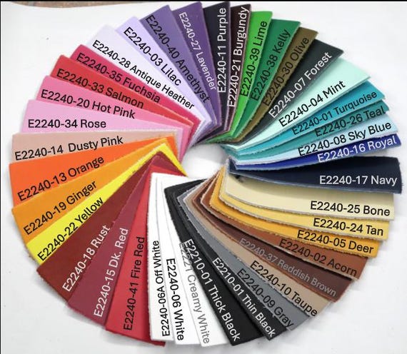 BABY CHOPPER 8"x10" Thick slightly firm no grain, but some wrinkles (read desc) choose color at checkout 4-5oz/1.6-1.8mm PeggySueAlso® E2240