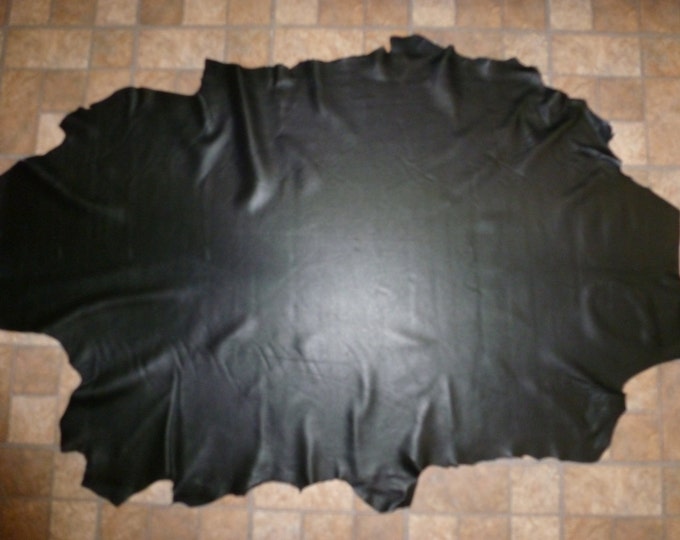 LAMBSKIN HIDE Black soft Italian Choice of sizes Great for FRINGE or Feathers 2.5 oz / 1 mm PeggySueAlso® E2805-01 Lamb