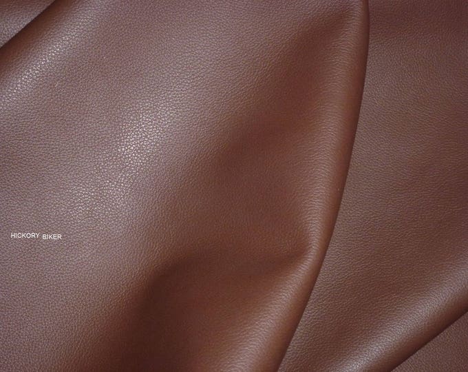 Leather 12"x12" Biker HICKORY Brown Thick Cowhide 3-3.5 oz / 1.2-1.4mm PeggySueAlso™ E2879-09