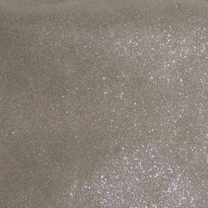 Dazzle 12"x12" Dazzle Silver on STORMY TAUPE Suede Cowhide Leather 2.5 oz / 1 mm PeggySueAlso E8300-14 hides available image 1
