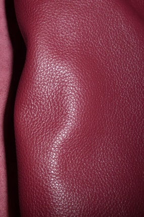 Leather 12"x12" Divine CRANBERRY Top Grain Cowhide 2.5 oz/1…