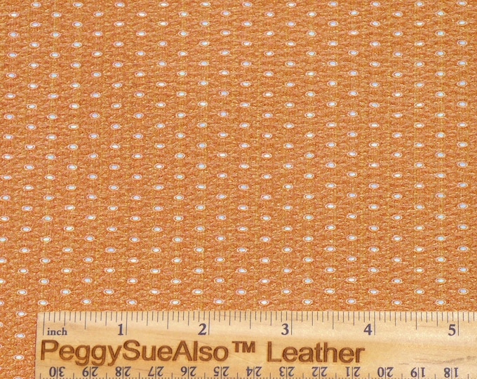 Leather 8"x10" BOHO CREST on MUSTARD Cowhide 2.75-3 oz/1.1-1.2mm PeggySueAlso™ E4600-19 hides available