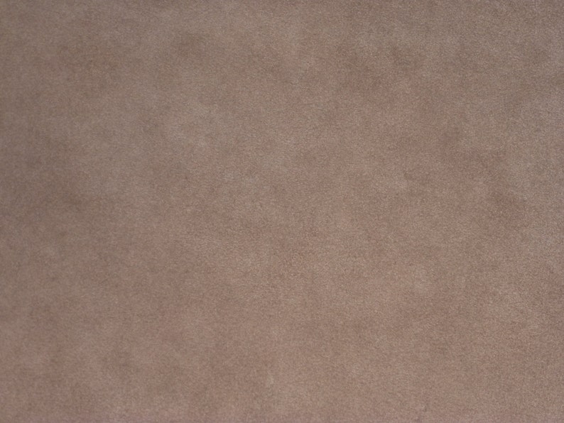 Suede 12x12 SANDY BROWN Suede Cowhide Leather 2-2.5 oz / 0.8-1 mm PeggySueAlso® E2827-08 image 2