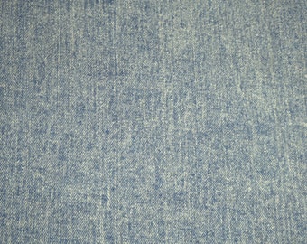 New Shade Denim 8"x10" VINTAGE DENIM BLUE Fabric applied to leather 4 body/strength Thick 6 oz/2.4mm PeggySueAlso® E5612-24 Washed drill