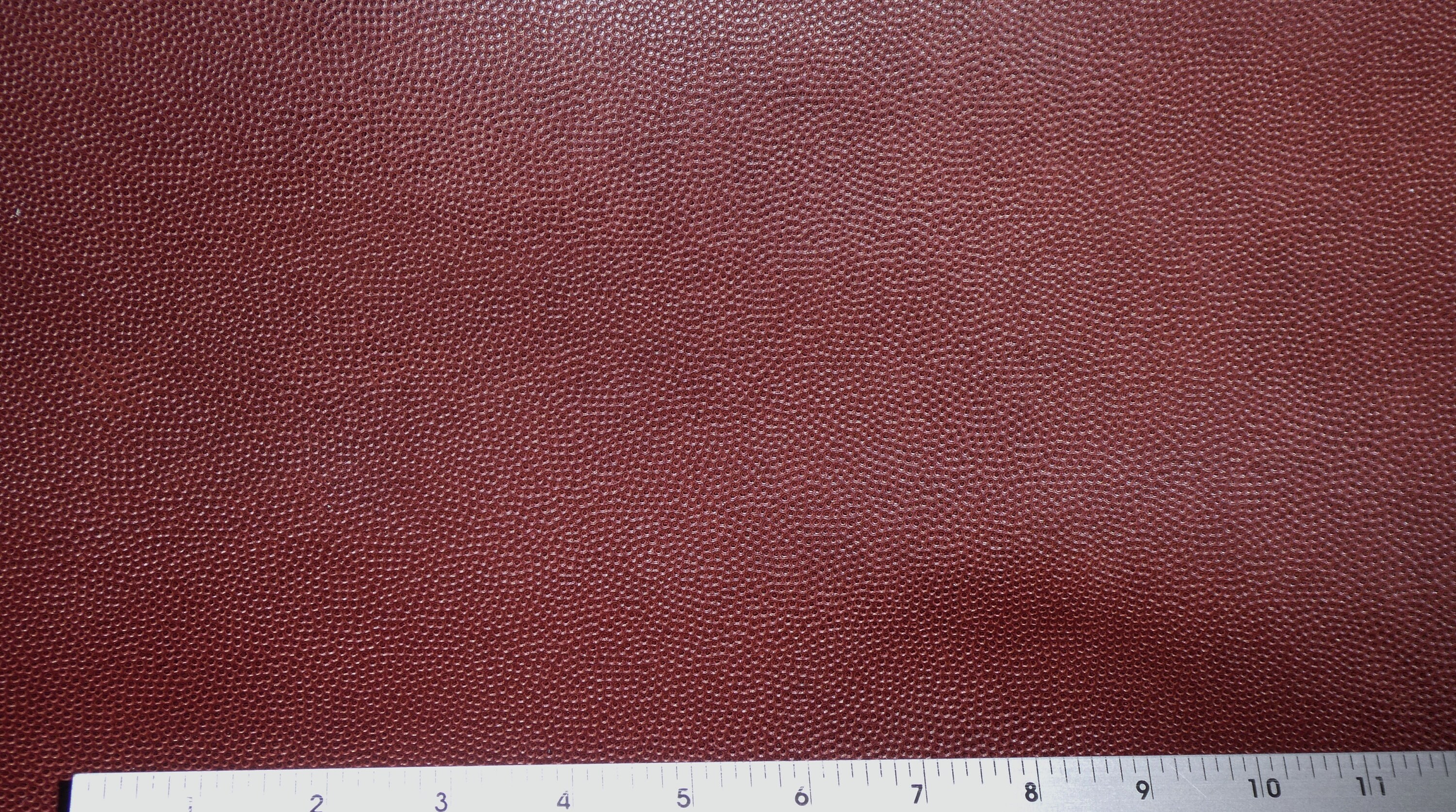 CLOSEOUT Leather 12x12 REAL FOOTBALL Cowhide Leather Fairly Thick 3.75