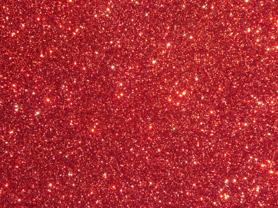 Fine GLITTER 12x12 BRILLIANT RED Fine Glitter applied to Black Leather  THiCK 5.5oz/2.2 mm PeggySueAlso E4355-36