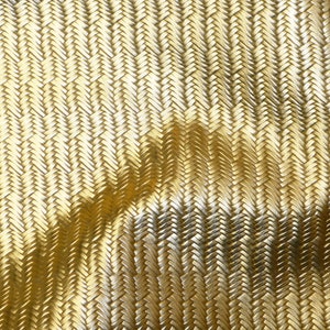 Braided Fishtail 8&quot;x10&quot; GOLD Metallic Italian Cowhide Leather 2.5-3oz/1-1.2 mm PeggySueAlso E3160-17 hides Available