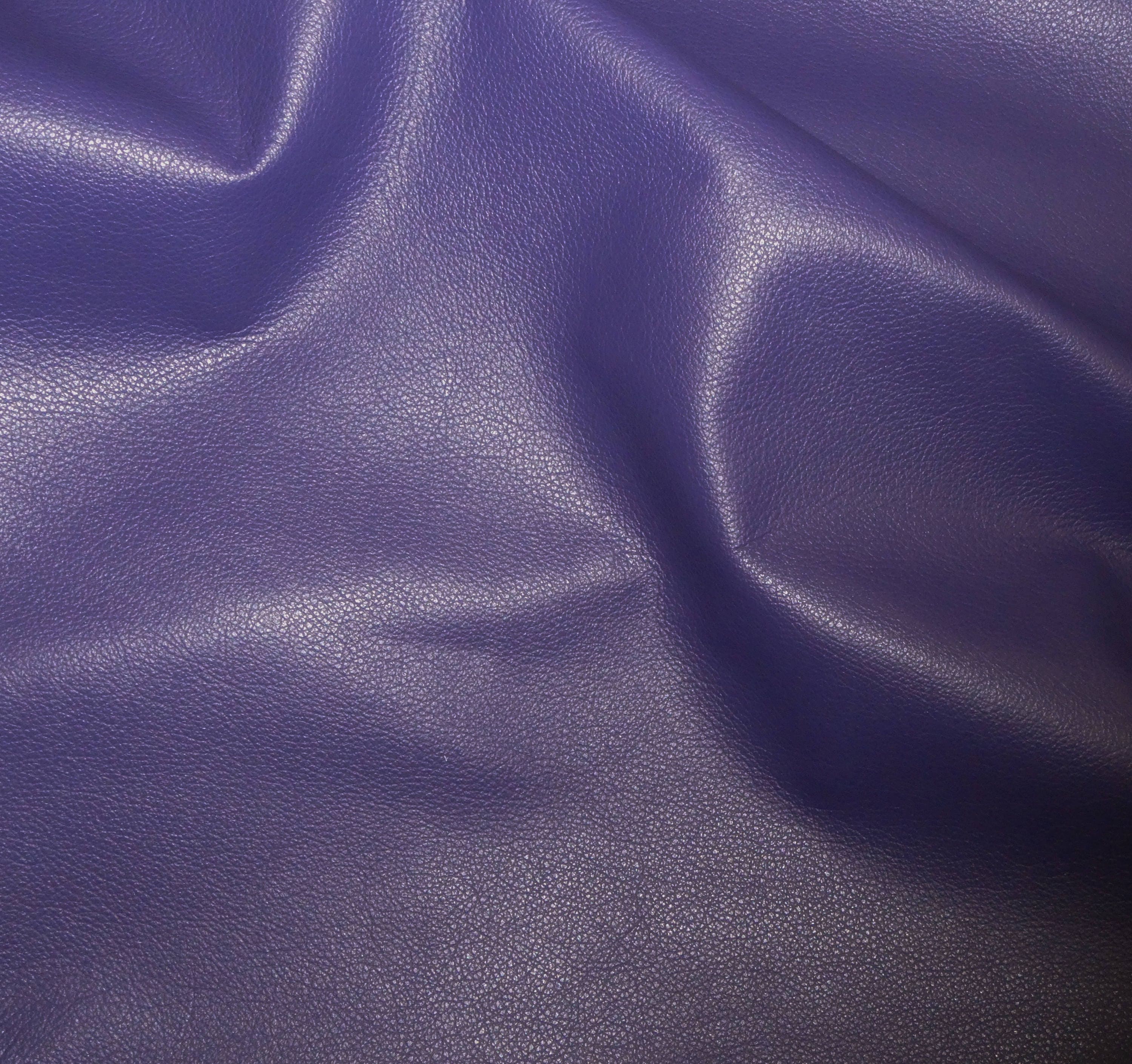 Leather 8"x10" Divine NEW PURPLE top grain soft Cowhide 2-2…