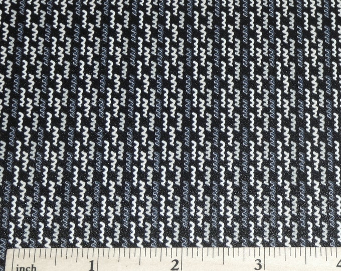Leather 8"x10" CHAIN LINK Gray Flesh Navy on Black Cowhide Thin 2.25-2.5/ 0.9-1mm PeggySueAlso E1145-08