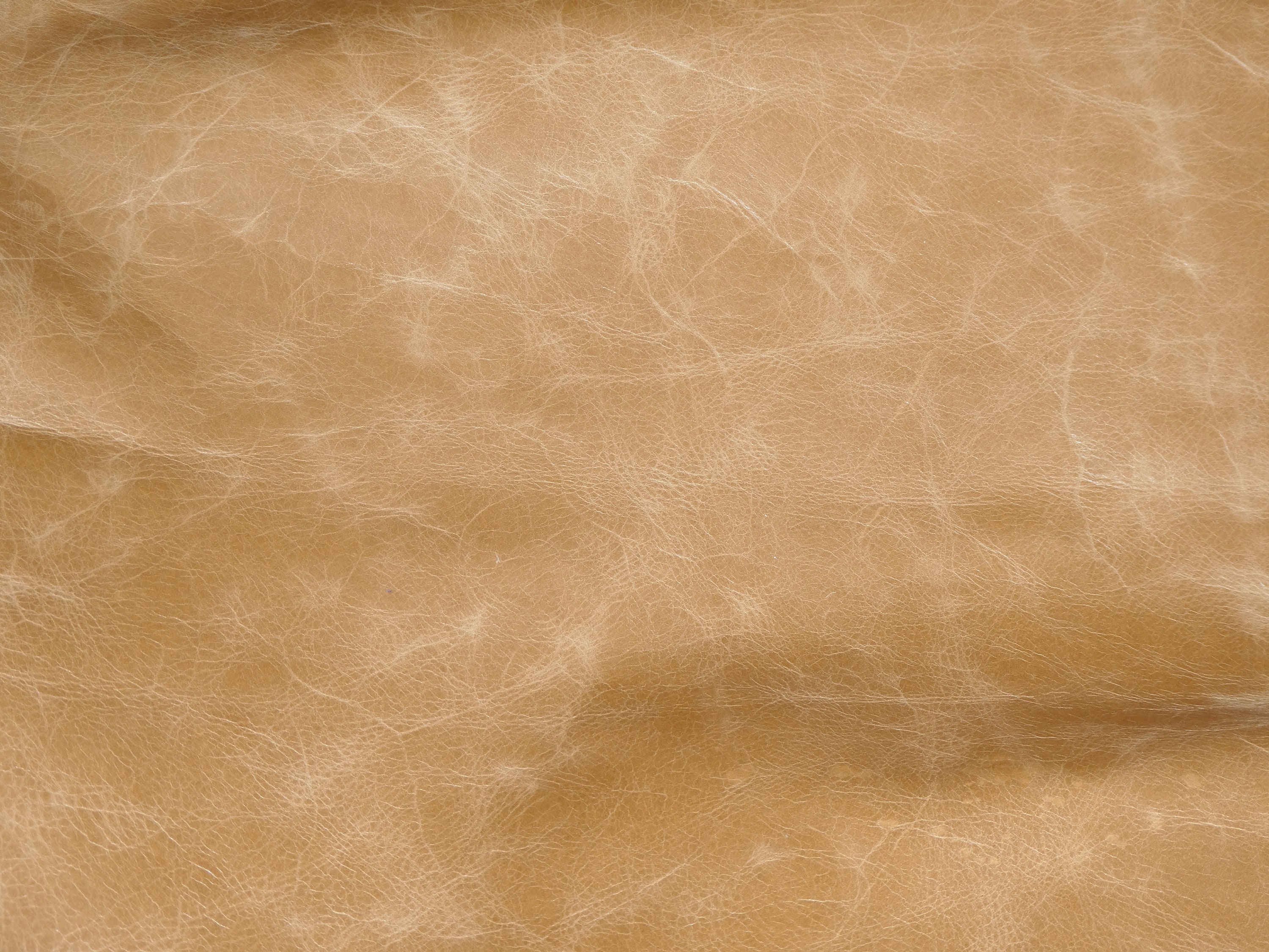 Leather 8x10 RIVIERA Pull Up effect CAMEL Aniline Dyed Cowhide 2.53 oz