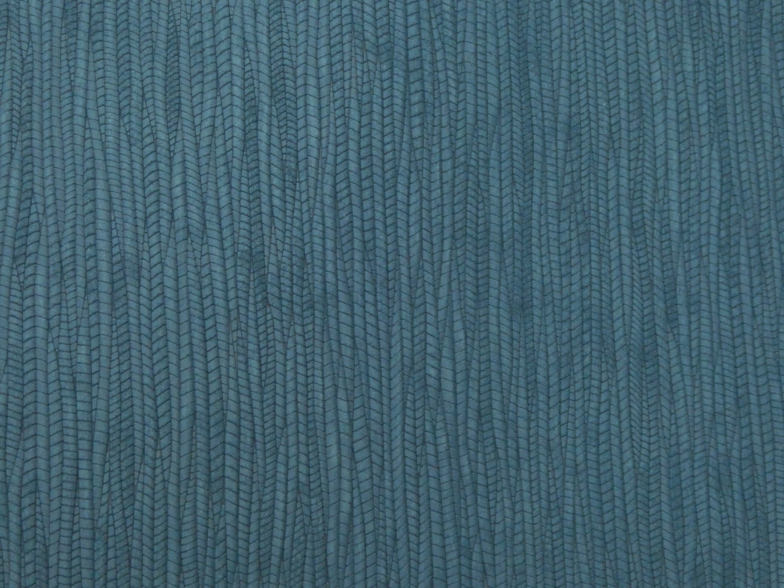 Leather 8"x10" Palm Leaf TEAL Cowhide 3-3.25 oz / 1.2-1.3 m…