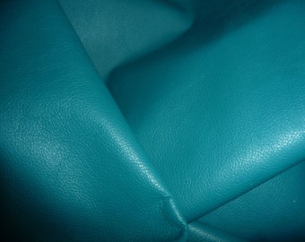 Divine 8"x10" DARK TURQUOISE Top Grain Cowhide Leather 2-2.5oz /.8-1mm PeggySueAlso® E2885-23 hides available