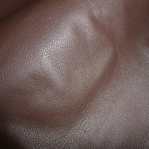 Divine 12x12 CHOCOLATE BROWN Top Grain Cowhide Leather 2.5 oz / 1mm PeggySueAlso E2885-02 hides available image 1