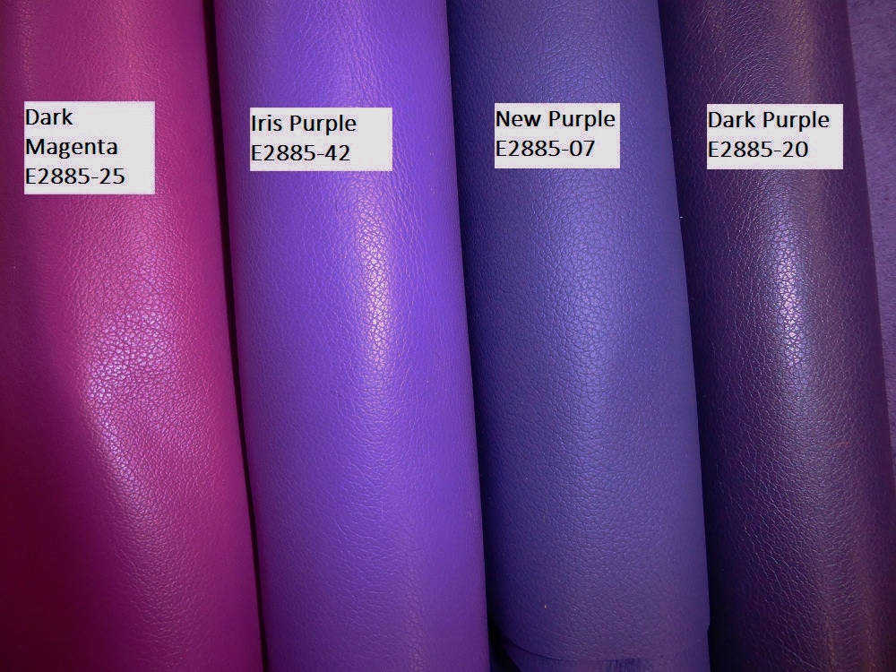 Divine 8x10 NEW PURPLE top grain soft Cowhide Leather 22.5oz / .81mm PeggySueAlso E288507