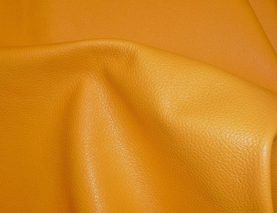 Divine 8x10 LIGHT MUSTARD Yellow Top Grain Cowhide Leather 22.5 oz /1