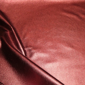 Pebbled Metallic 12 "x 12" MERLOT Soft, zeigt die Maserung Rindsleder 2.75-3oz/ 1.1-1.2 mm PeggySueAlso® E4100-42 Wine Burgundy Maroon