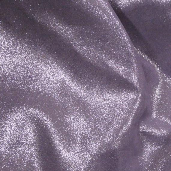 Dazzle 8"x10" Silver on AMETHYST FROST Suede Cowhide leather  2.5 oz / 1 mm PeggySueAlso E8300-06 