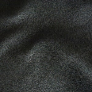 Biker 8"x10" BLACK Top Grain Cowhide Leather 3-3.5 oz / 1.2-1.4mm PeggySueAlso® E2879-03 Hides available