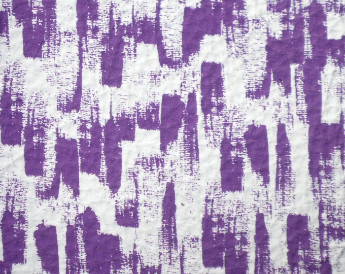 Leather Version 12"x12" Paint Brush Strokes IRISH PURPLE 3-3.25 oz / 1.2-1.3 mm PeggySueAlso E2000-04 Limited