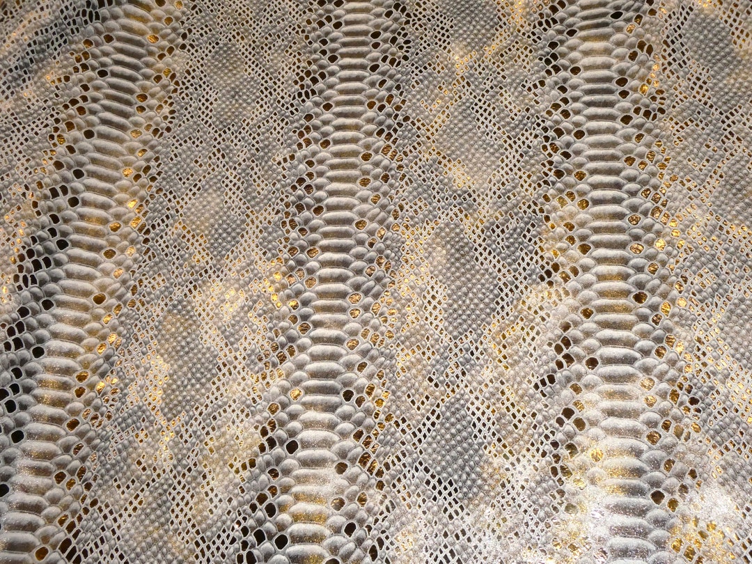 Mystic Python 3-4-5 or 6 Sq Ft Tri Color BRONZE (bit of Gold/silver ...