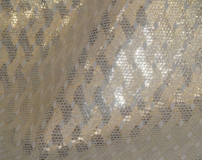 Leather 8"x10" GOLDEN GRILLE part Metallic on Suede Cowhide 3.5oz /1.4 mm PeggySueAlso E1278-01 Limited