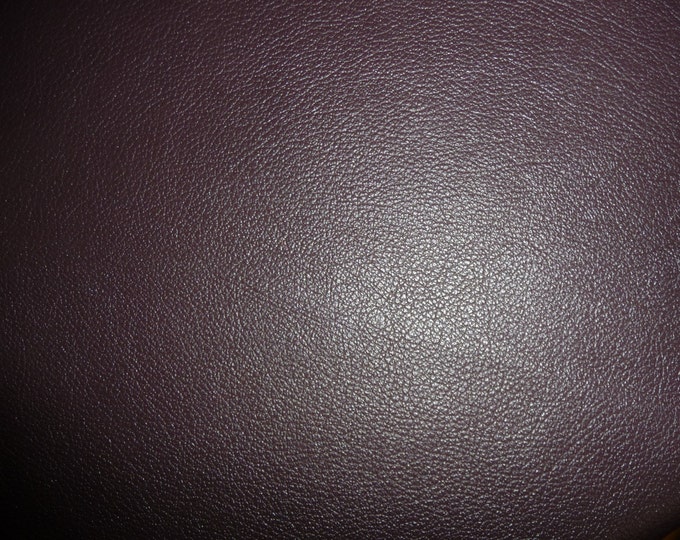 Divine 12"x12" Chocolate MAROON top grain Cowhide Leather  2.5 oz/1 mm PeggySueAlso® E2885-30 hides available