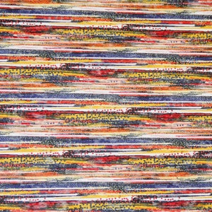 Cork Version 3-4-5 or 6 sq ft  AUTUMN BOHO Brush Strokes on Cork applied to leather Thick 5.5oz/2.2mm PeggySueAlso E5610-202