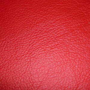King 12"x12" RED Full Grain Cowhide Leather 2.75-3.25 oz / 1.1-1.3 mm PeggySueAlso® E2881-03 Hides Available