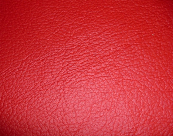 Leather 12x12 King Red Full Grain, Is Cowhide Full Grain Leather