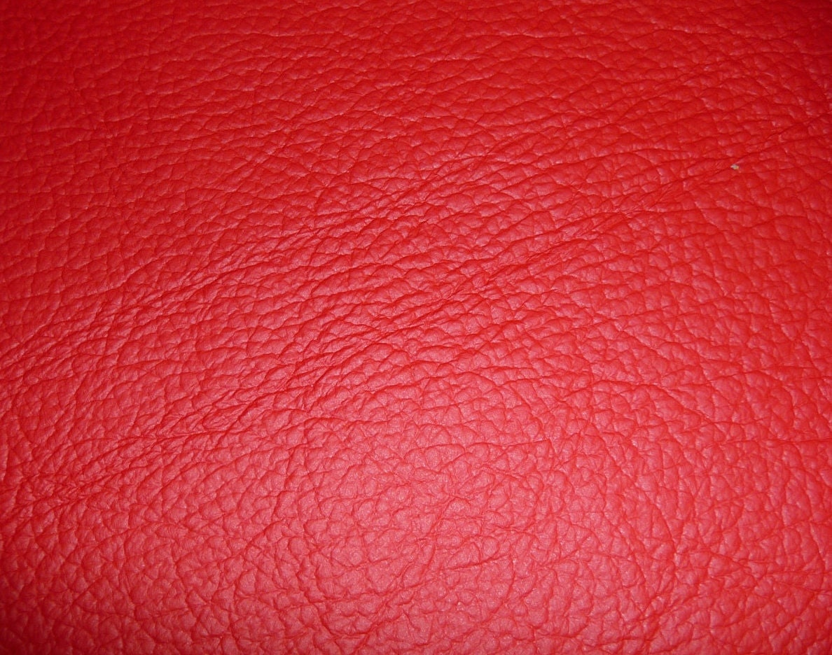 KING 12x12 RED Full Grain Cowhide Leather Etsy